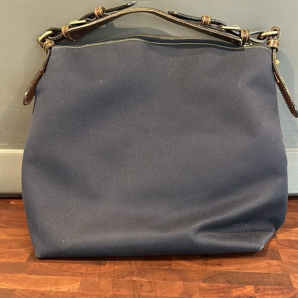 Dooney & Bourke, Co Large Canvas Bag Dark Navy - Picture 2 of 9